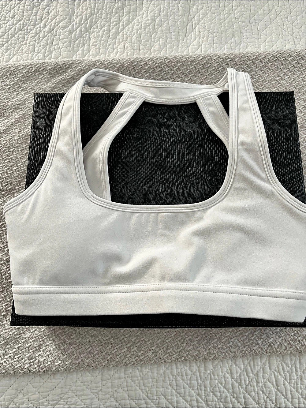 POPFLEX White Sports Bra Size Small
